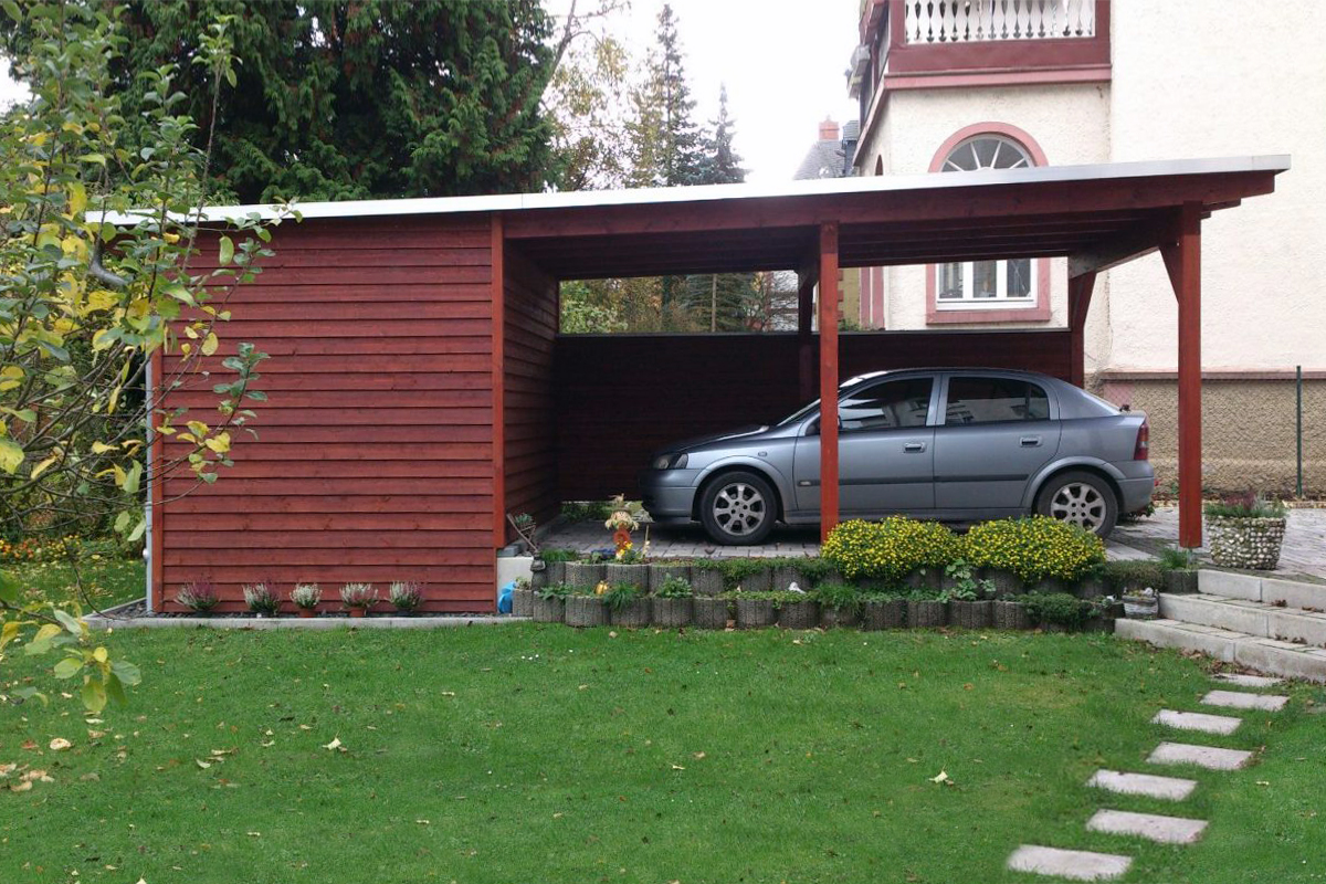 Carport Giessen Holzbau Buss