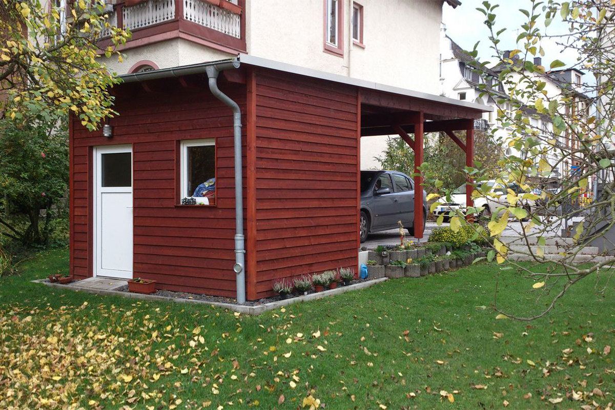 Carport Giessen Holzbau Buss